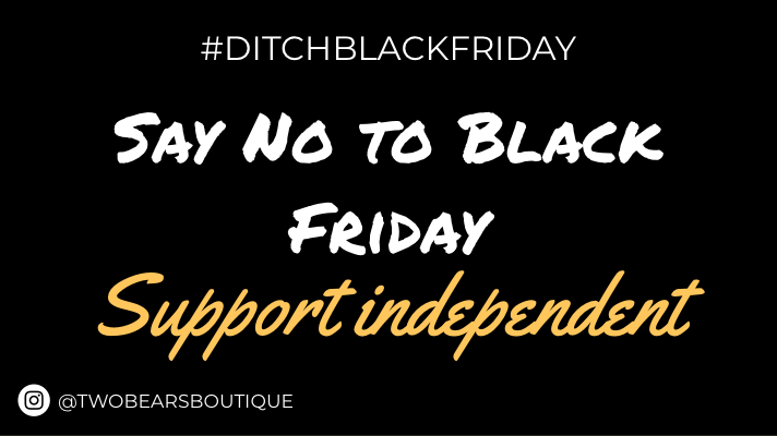 Why we don't support Black Friday