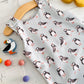 Chalk Puffin Rompers
